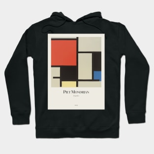 Composition by Mondrian Hoodie